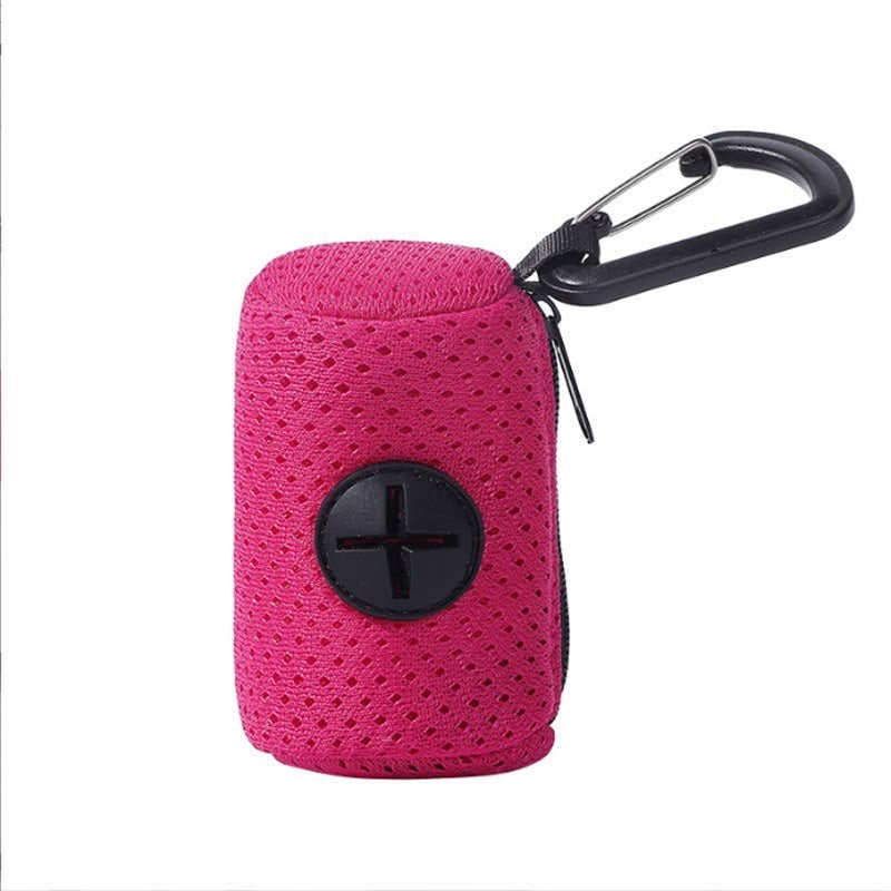 Distributeur de sacs Livelor fuchsia