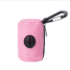 Distributeur de sacs Livelor rose pâle