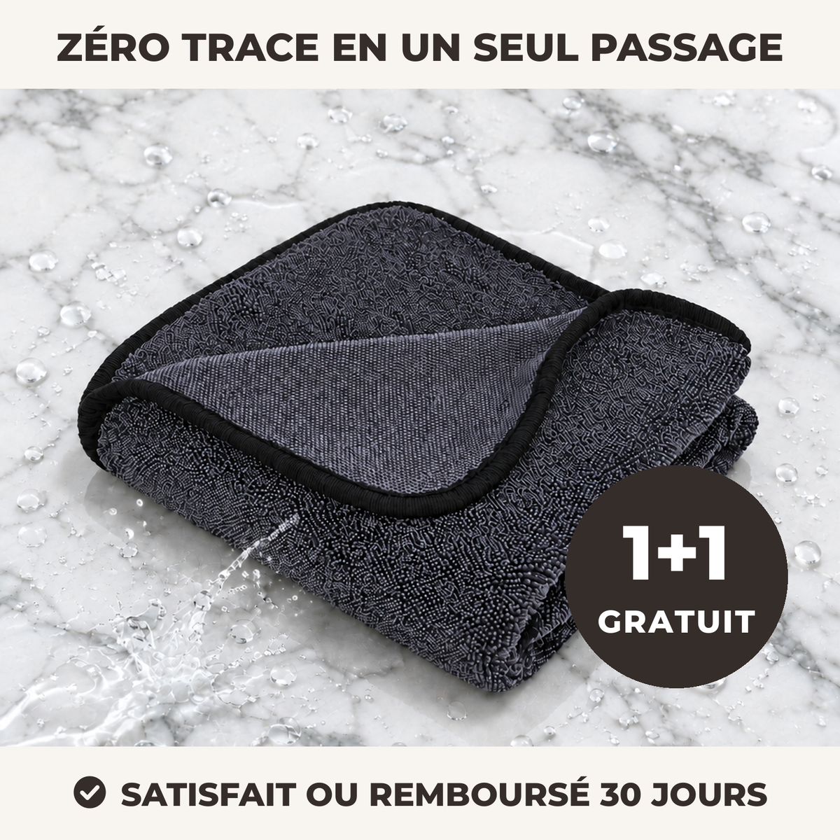 Linge Microfibre Anti-Traces & Anti-Calcaire